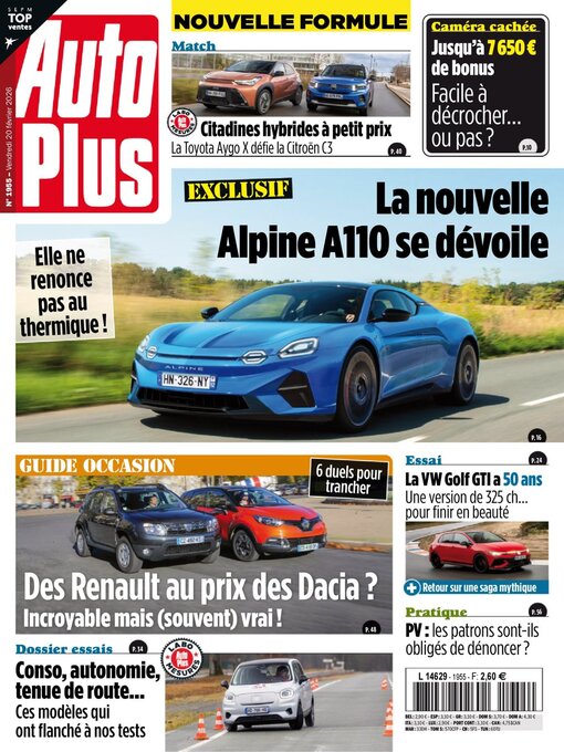 Title details for Auto Plus France by Editions Mondadori Axel Springer (EMAS) - Available